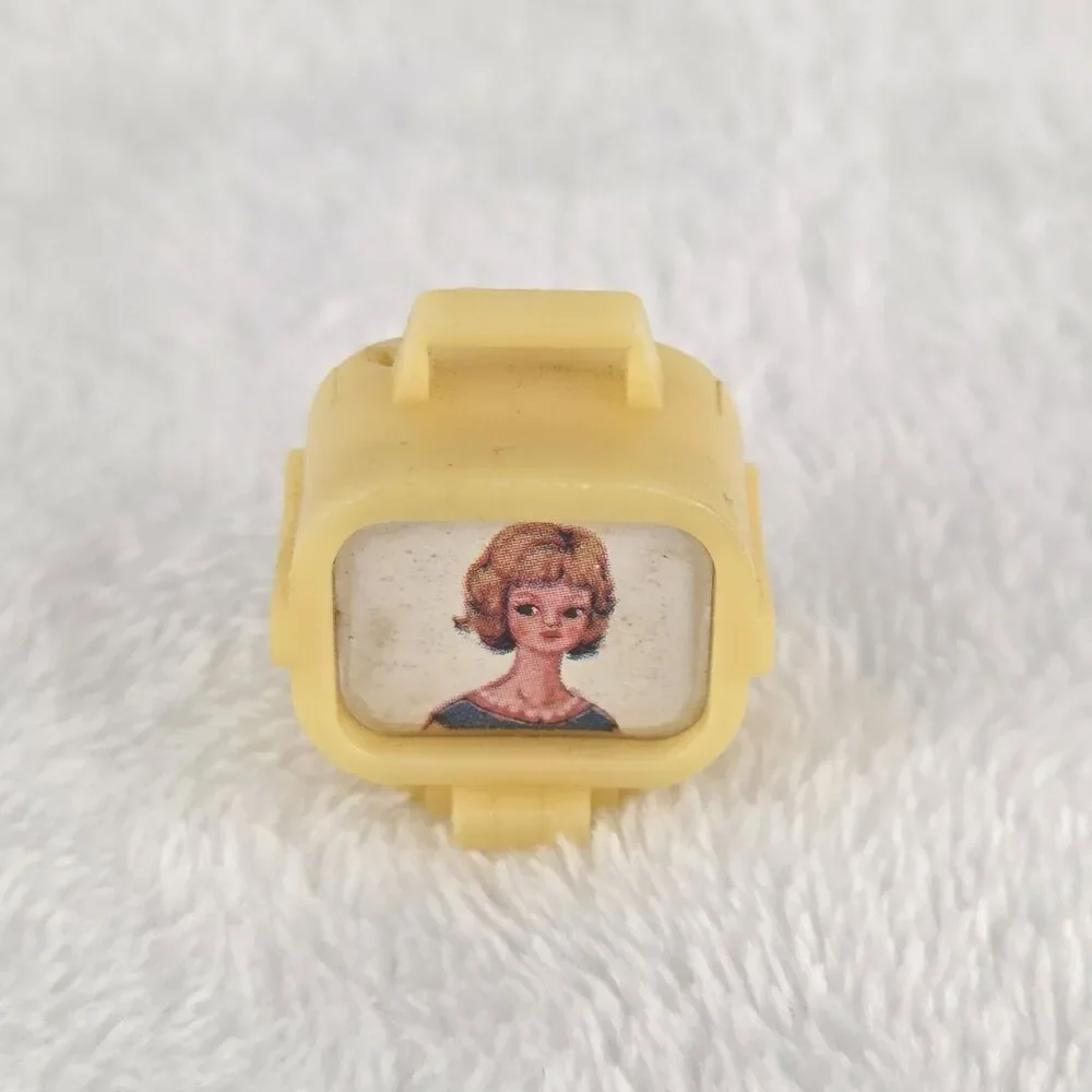 Vintage 1960s Ideal Tammy Doll Portable TV Japan 1